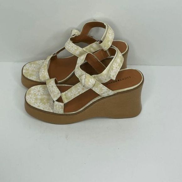 Lucky Brand Shoes - Lucky Brand Demmia Buttered Yellow‎ Sandals